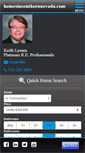 Mobile Screenshot of homesinsouthernnevada.com